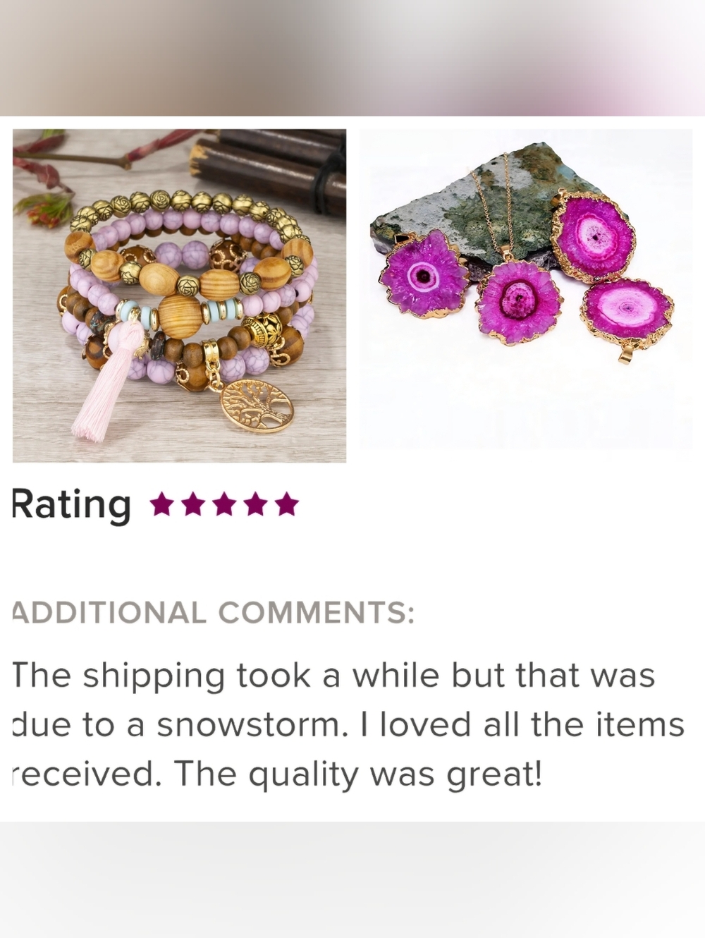 Tree Of Life Beaded Layered Bracelet Set - Picture 4 of 13